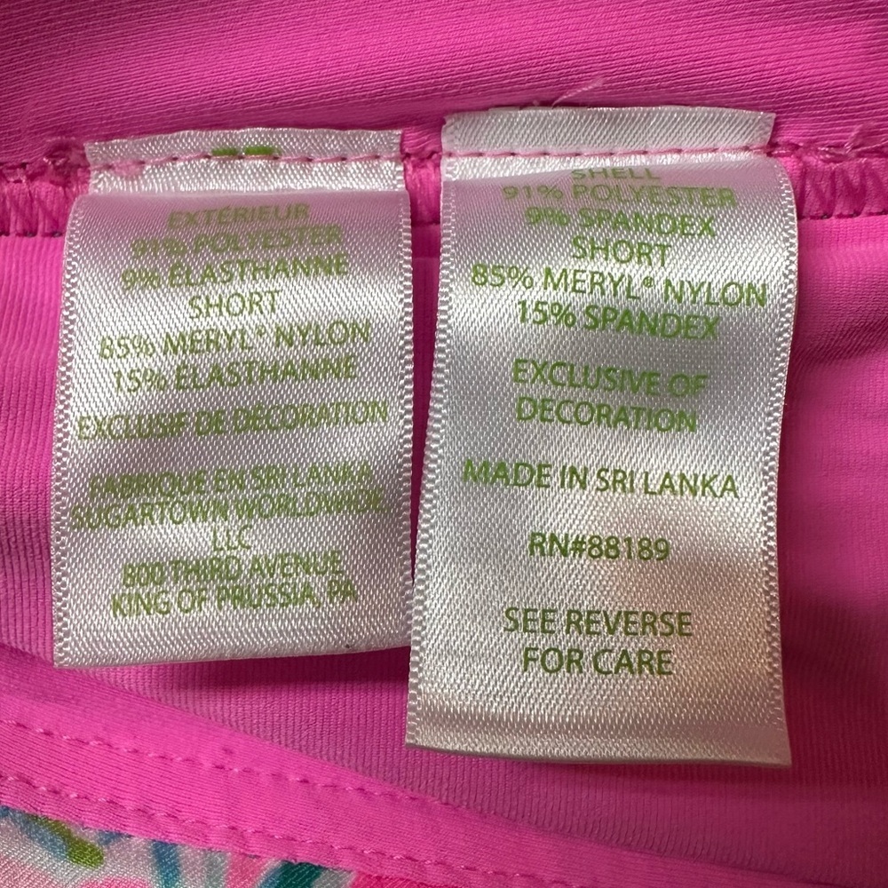 Lilly Pulitzer Monica Luxletic Tennis Skort One in a Melon. Size 00 - Picture 7 of 7